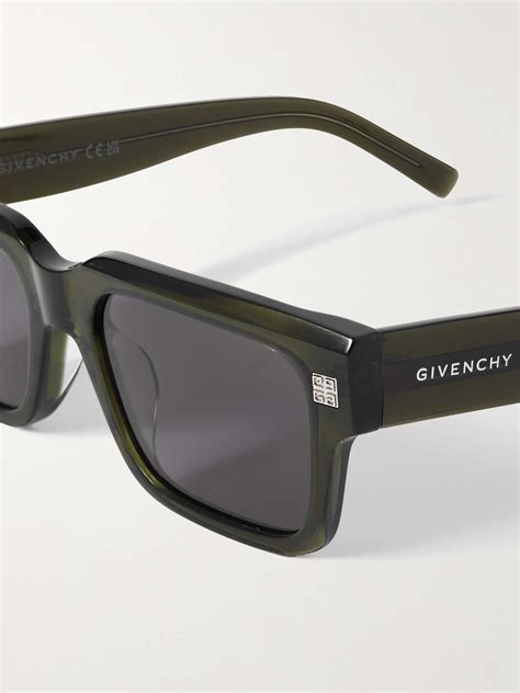 givenchy rectangle acetate sunglasses|GV One sunglasses in acetate in .